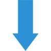 Light Blue Arrow