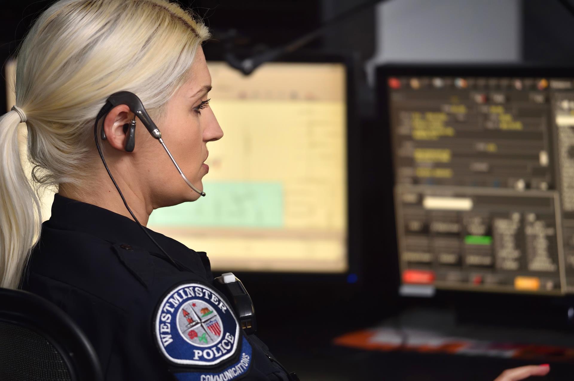 WPD Dispatcher with Headset