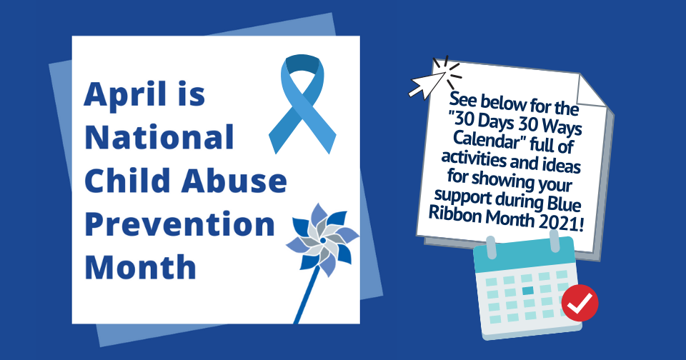 Banner for National Child Abuse Prevention Month