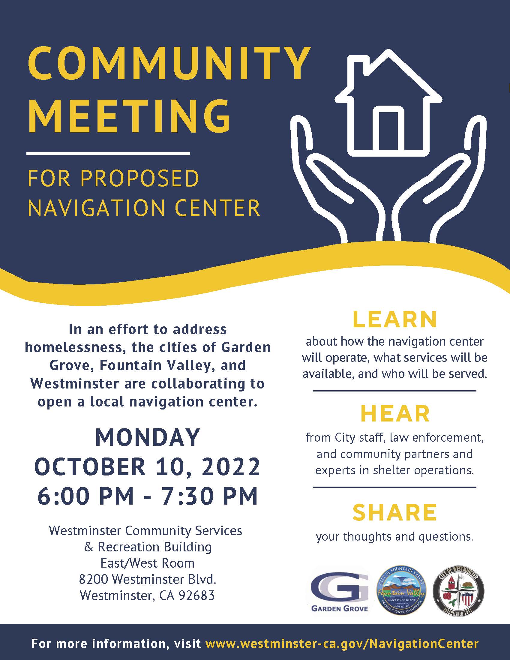 10.10.22 Community Meeting - Navigation Center (1)