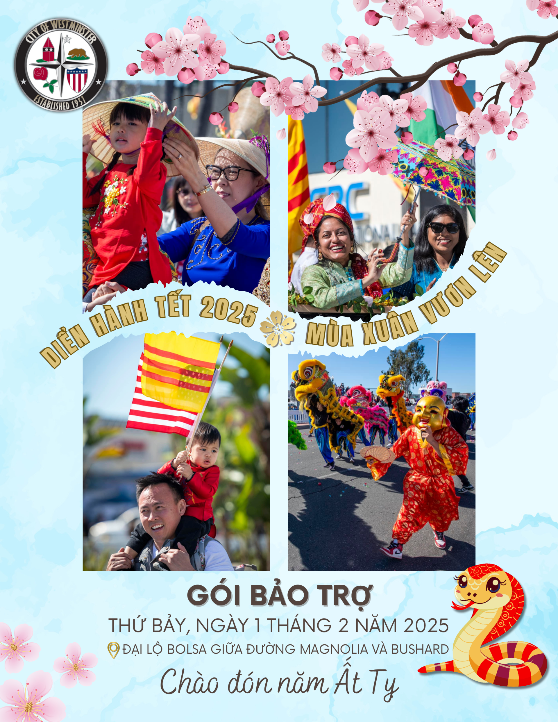 2025 Tet Parade Sponsorship Package Image VIET