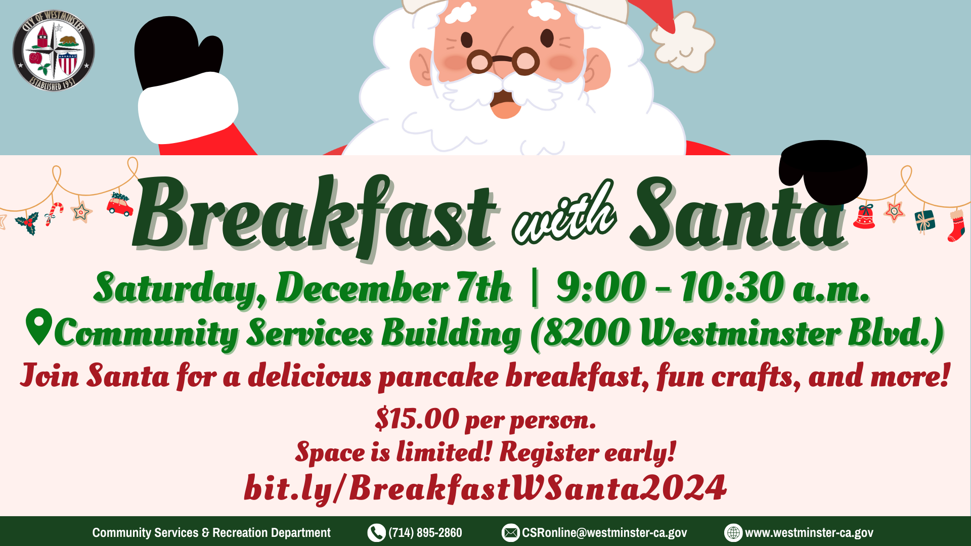 Breakfast with Santa